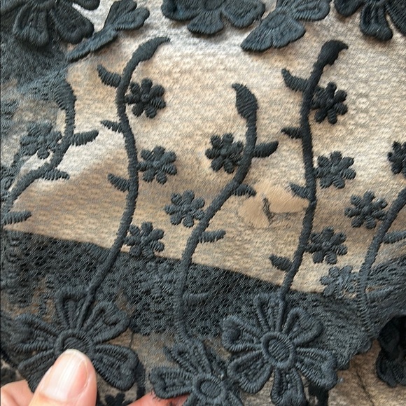 Endless Rose Elegant Black Lace Sweetheart Neckline Dress | Medium - Picture 9 of 10